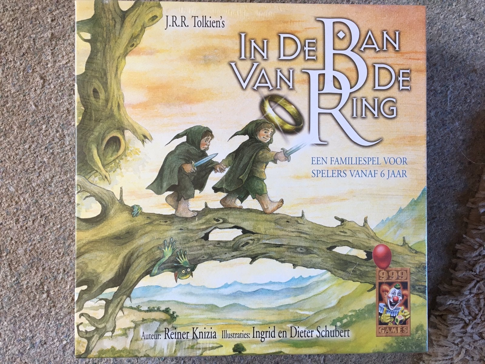 Spel In de ban van de ring, nieuw in plastic., Ophalen of Verzenden, Nieuw, 999 Games