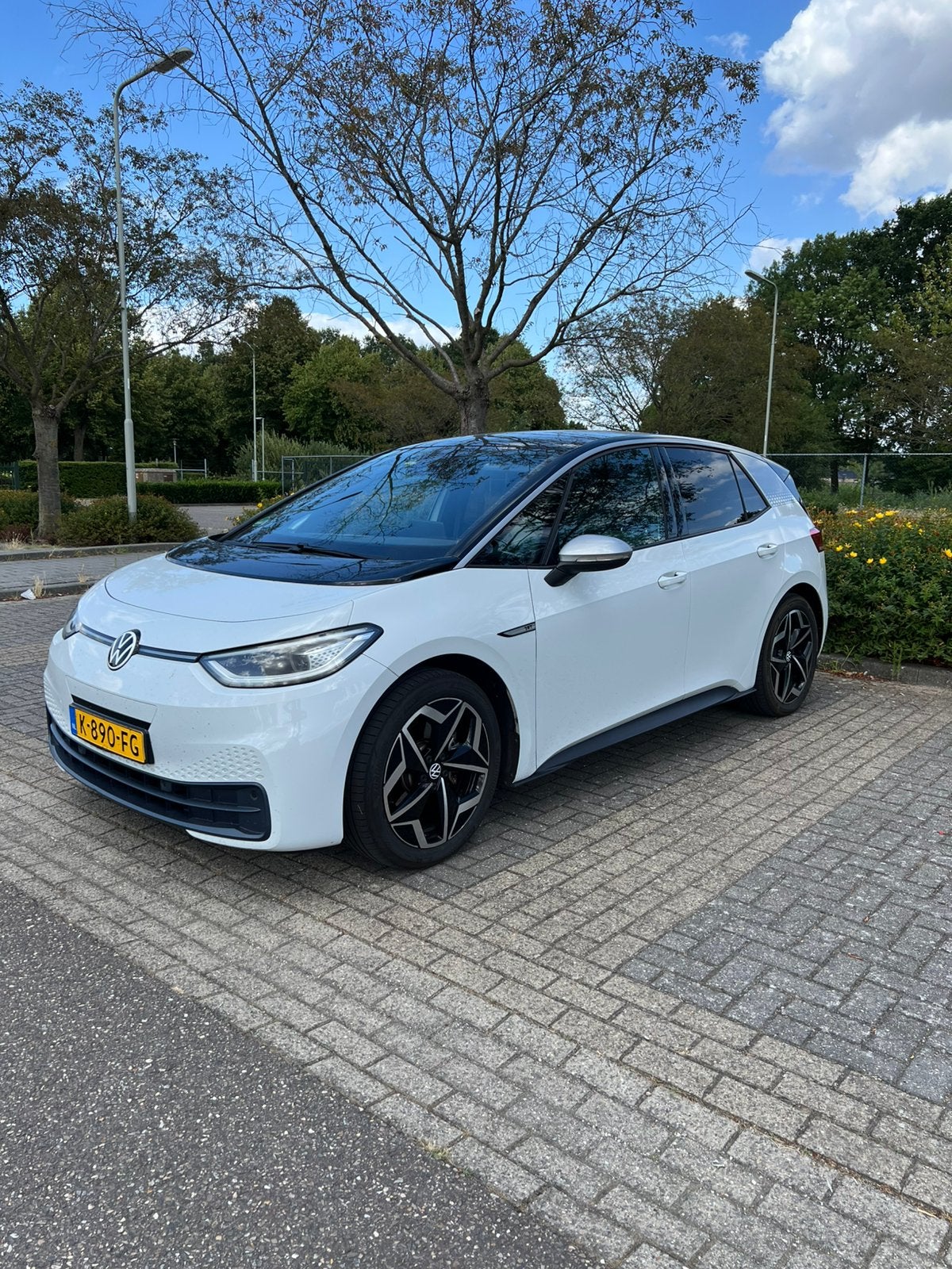 Volkswagen ID.3 Plus 58kWh Soh 94%, Auto's, Volkswagen, Automaat, 34 min, 375 min, Wit