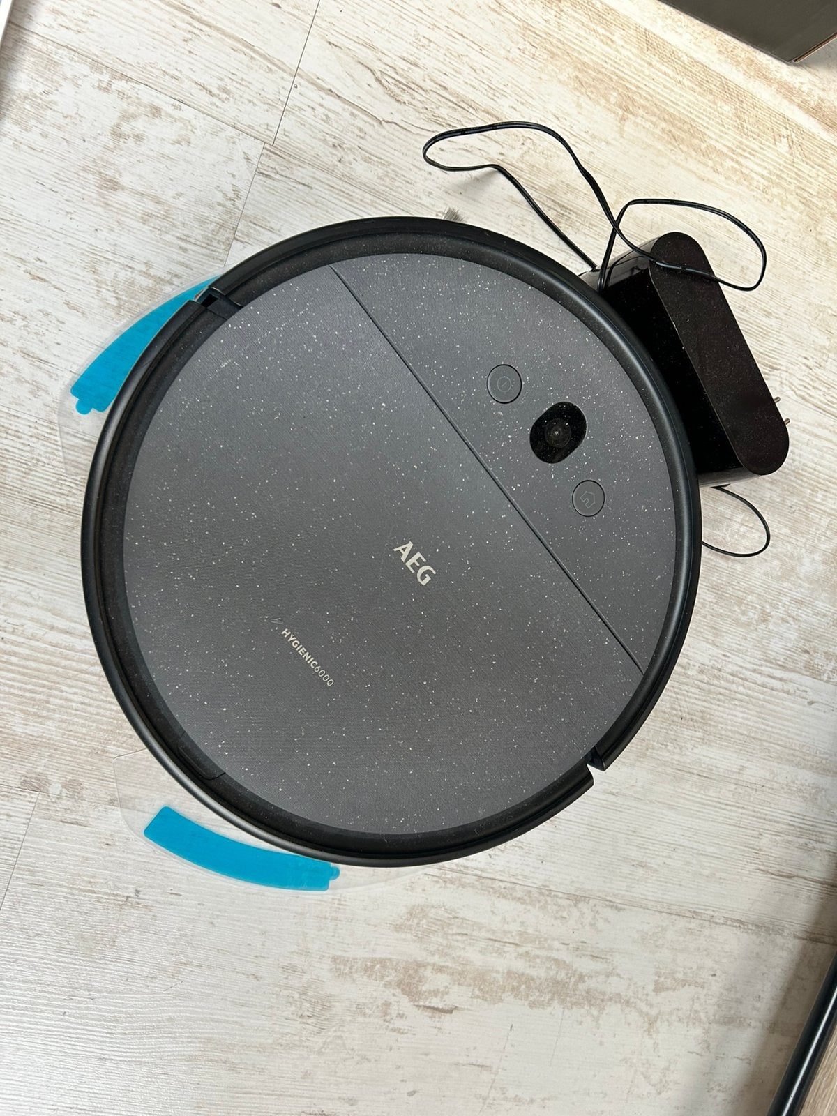 AEG Hygienic 6000 Robotstofzuiger met dweilfunctie, Witgoed en Apparatuur, Stofzuigers, Ophalen of Verzenden, Zo goed als nieuw