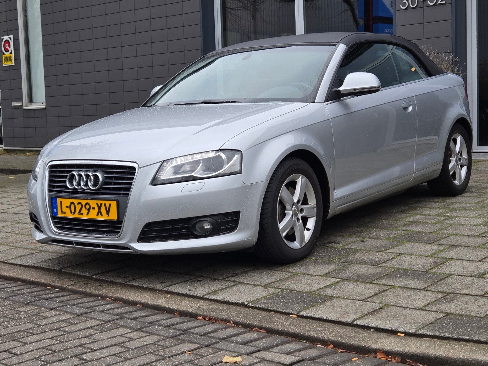 Audi a3 2011 Grijs Cabrio 1.8TFSI Automaat Led Xenon, Auto's, Voorwielaandrijving, Stof, 4 cilinders, Cabriolet