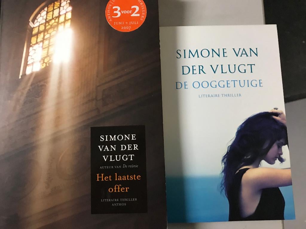T.K. nog 15 boeken van Simone v/d Vlugt zie actuele lijst, Boeken, Ophalen of Verzenden, Gelezen, Simone van der Vlugt, Nederland