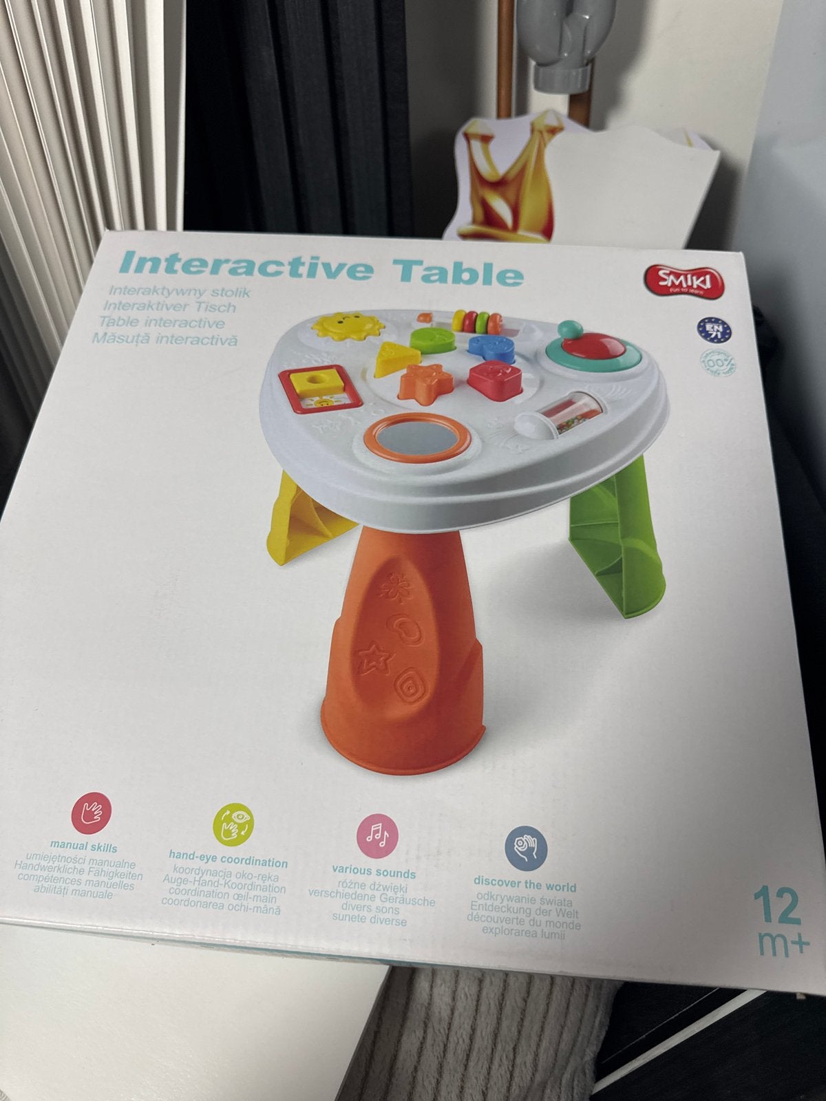 SMIKI Interactieve Tafel - Baby Speeltafel met Geluid, Ophalen of Verzenden, Nieuw, Overige typen, Met geluid