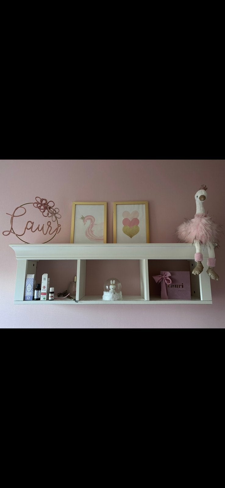 Wandrek wit baby/kinderkamer, Ophalen, Gebruikt, Lamp