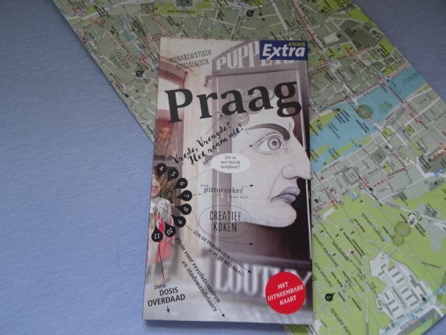 anwb extra reisgids Praag , met de plattegrond, Europa, Nieuw, Ophalen of Verzenden, Reisgids of -boek