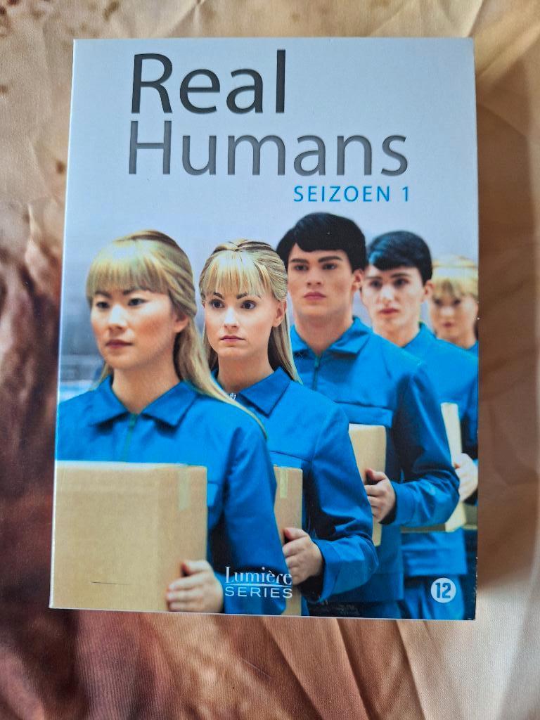 real humans, Cd's en Dvd's, Dvd's | Tv en Series, Vanaf 9 jaar, Ophalen of Verzenden, Zo goed als nieuw, Drama