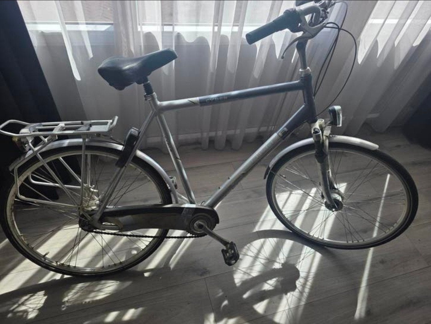 Heren stadsfiets, opknapper, Altra Cyber, 20 inch of meer, Gebruikt, Heren, Versnellingen
