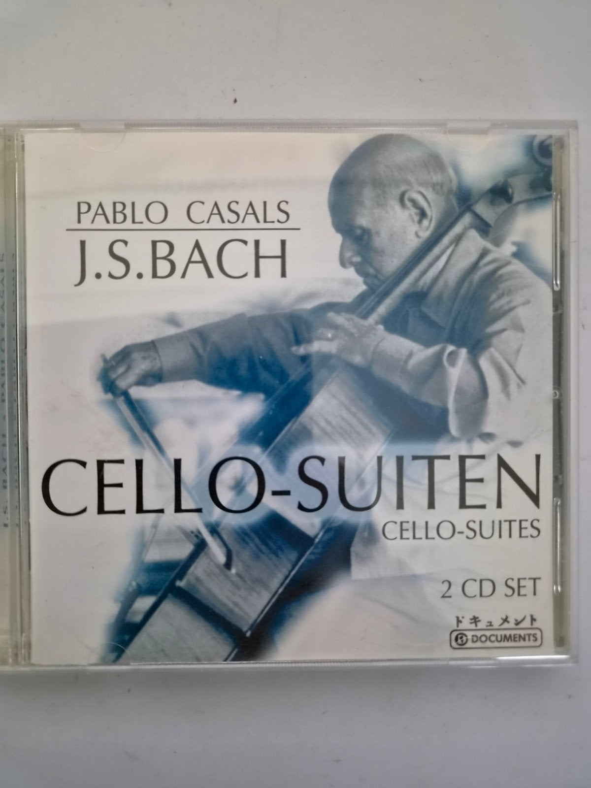 J.S. Bach Cello Suites - Pablo Casals (2 CD Set), Kamermuziek, Ophalen of Verzenden, Zo goed als nieuw, Inclusief doosje