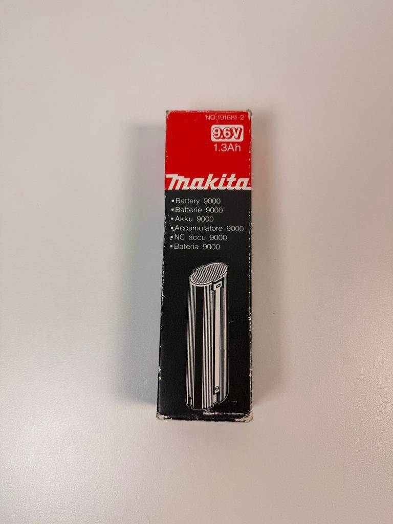 Makita Accu 9000 9.6V 1.3Ah - Nieuw in doos, Ophalen of Verzenden, Nieuw