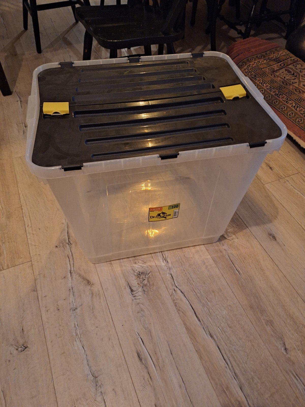 5x opslagbox 100liter, Doe-het-zelf en Verbouw, Kratten en Dozen, Ophalen, 40 tot 60 cm, 50 tot 75 cm, Bak of Kist