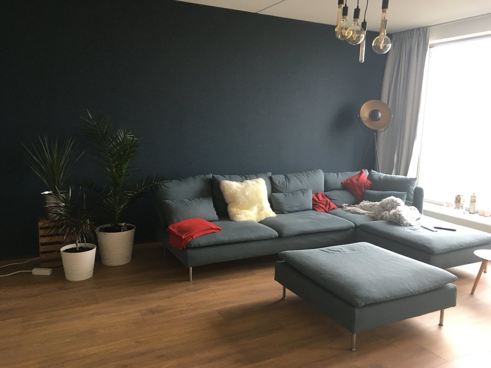 Originele IKEA Soderhamn hoes groenblauwgrijs EXCLUSIEF bank, Ophalen, Gebruikt, Vierpersoons of meer, Stof