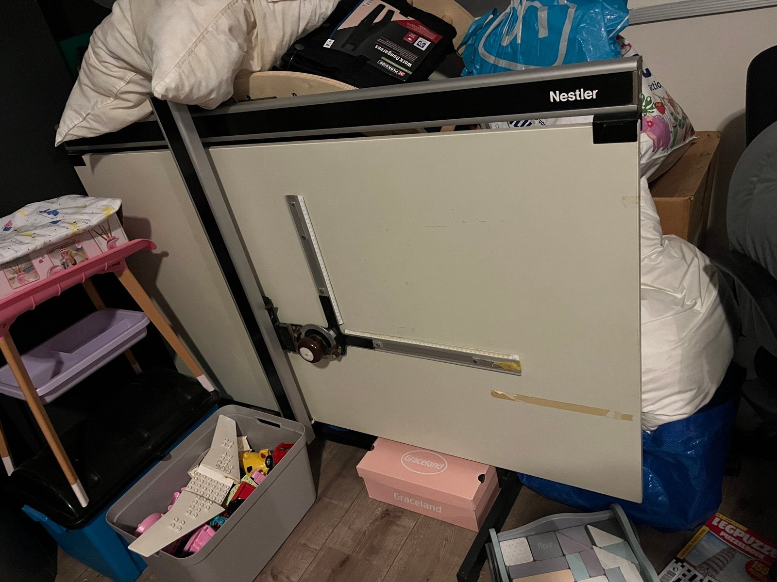 Nestler tekentafel - Gebruikt, maar functioneel, Ophalen, Gebruikt, 130 tot 150 cm