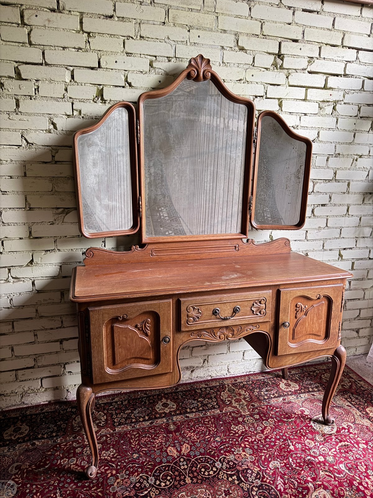 Oude kaptafel, Ophalen, Zo goed als nieuw