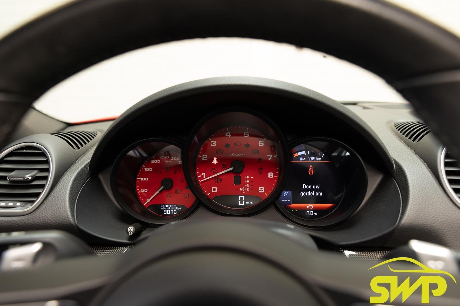 Porsche 718 Spyder 4.0 | Porsche Approved 3-27 | Bose | Spor, Auto's, Achterwielaandrijving, Cabriolet, Leder en Stof, Bedrijf
