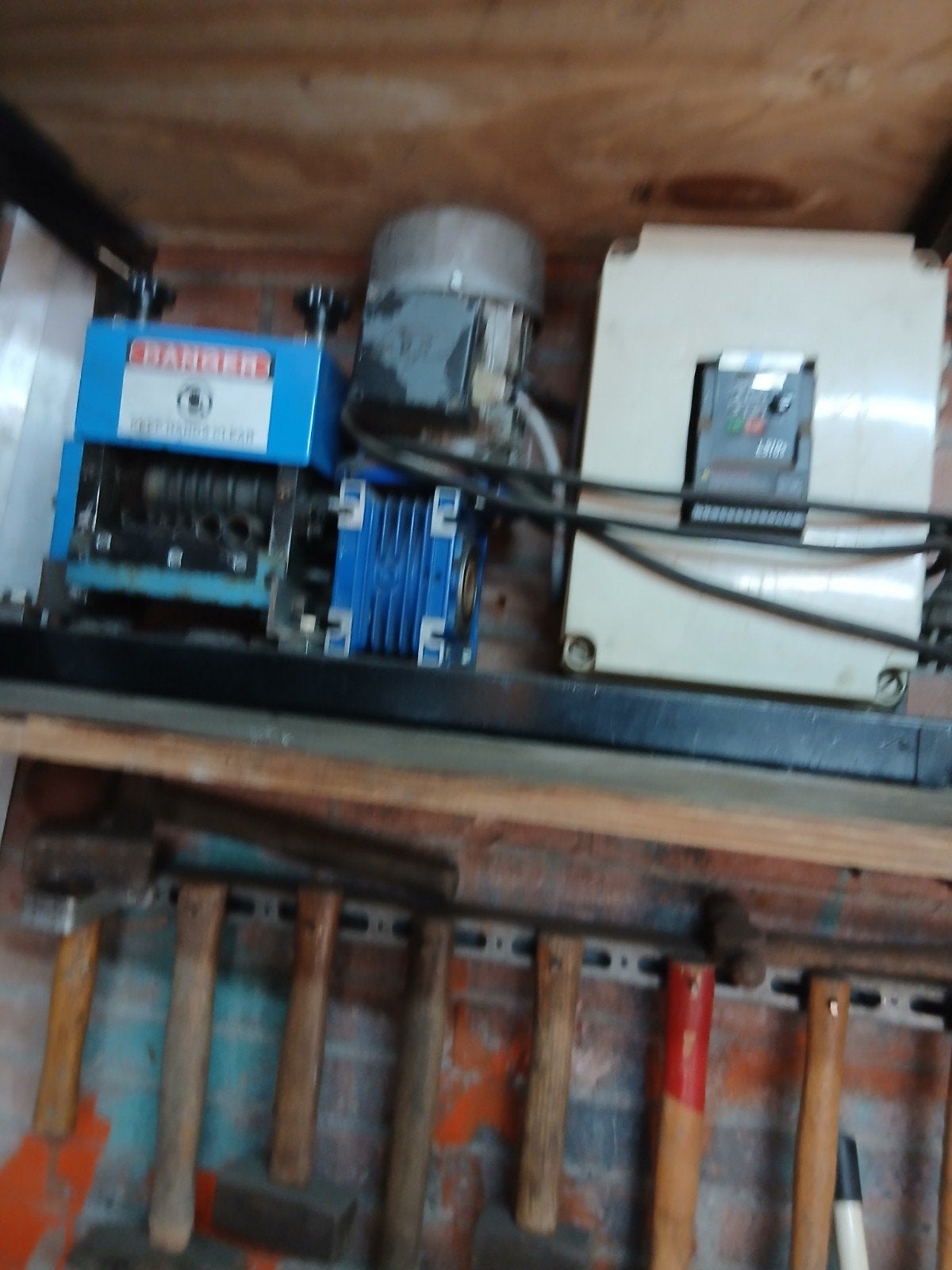 kabel snij machine (kabel stripper), Ophalen, Gebruikt