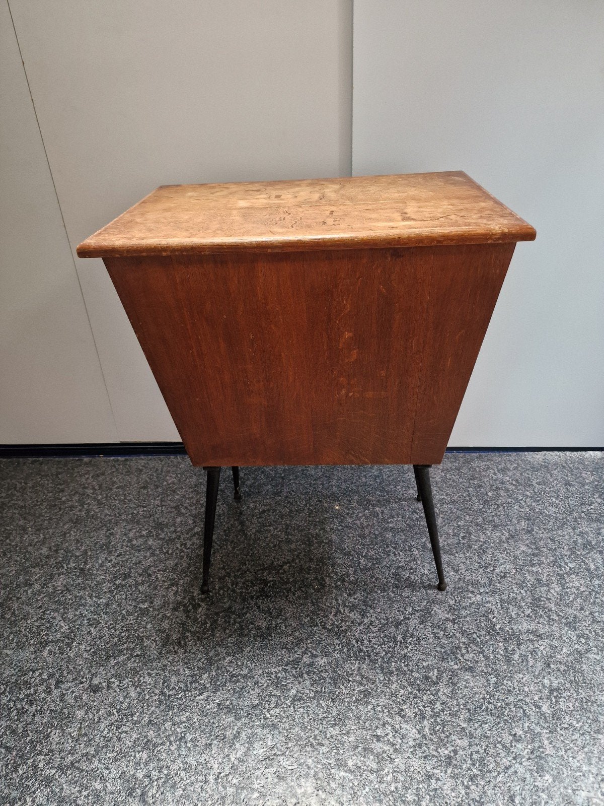 Vintage houten naai kist ?kastje naaikist, Ophalen, Gebruikt