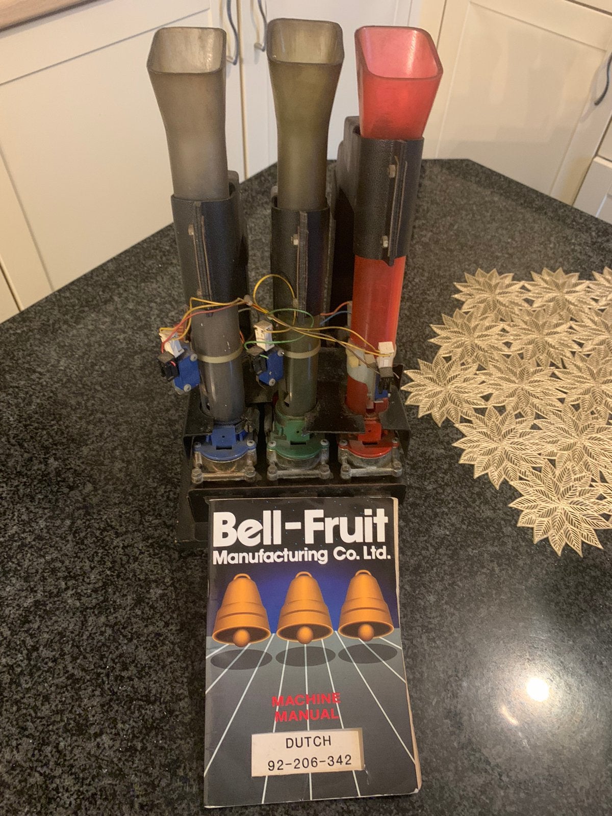 Bell-fruit /club 2000 orginele hopper met handleiding, Verzamelen, Automaten | Gokkasten en Fruitautomaten, Euro, Ophalen of Verzenden