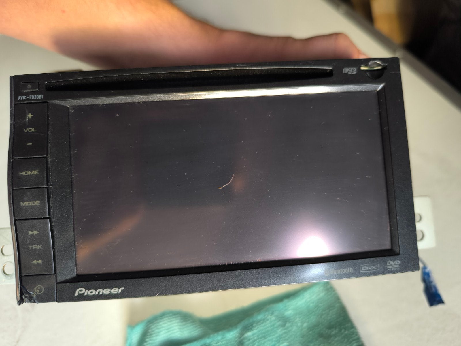 Pioneer AVIC-F920BT Navigatie/Multimedia Systeem, Ophalen, Gebruikt