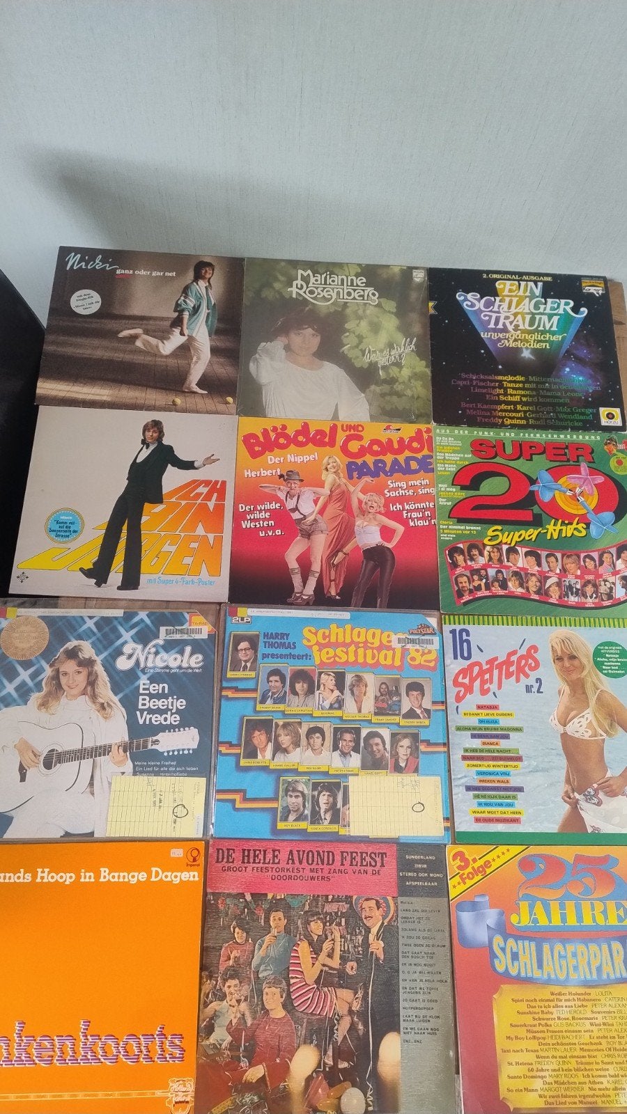 Lp's schlager piratenmuziek, Cd's en Dvd's, Vinyl | Nederlandstalig, Ophalen, Gebruikt, Overige formaten, Levenslied of Smartlap