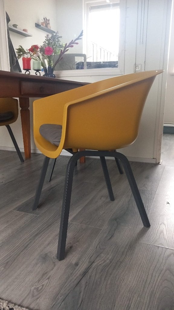 stoelen, Ophalen, Kunststof, Gebruikt, Zwart