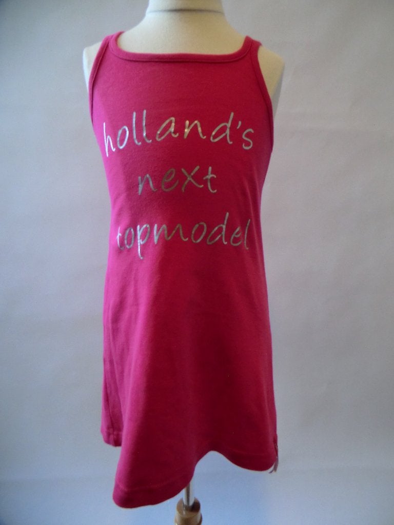 jurk HOLLANDS next topmodel 110-116 in ~~nieuw~~ staat, Verzenden, Zo goed als nieuw, Meisje, Jurk of Rok