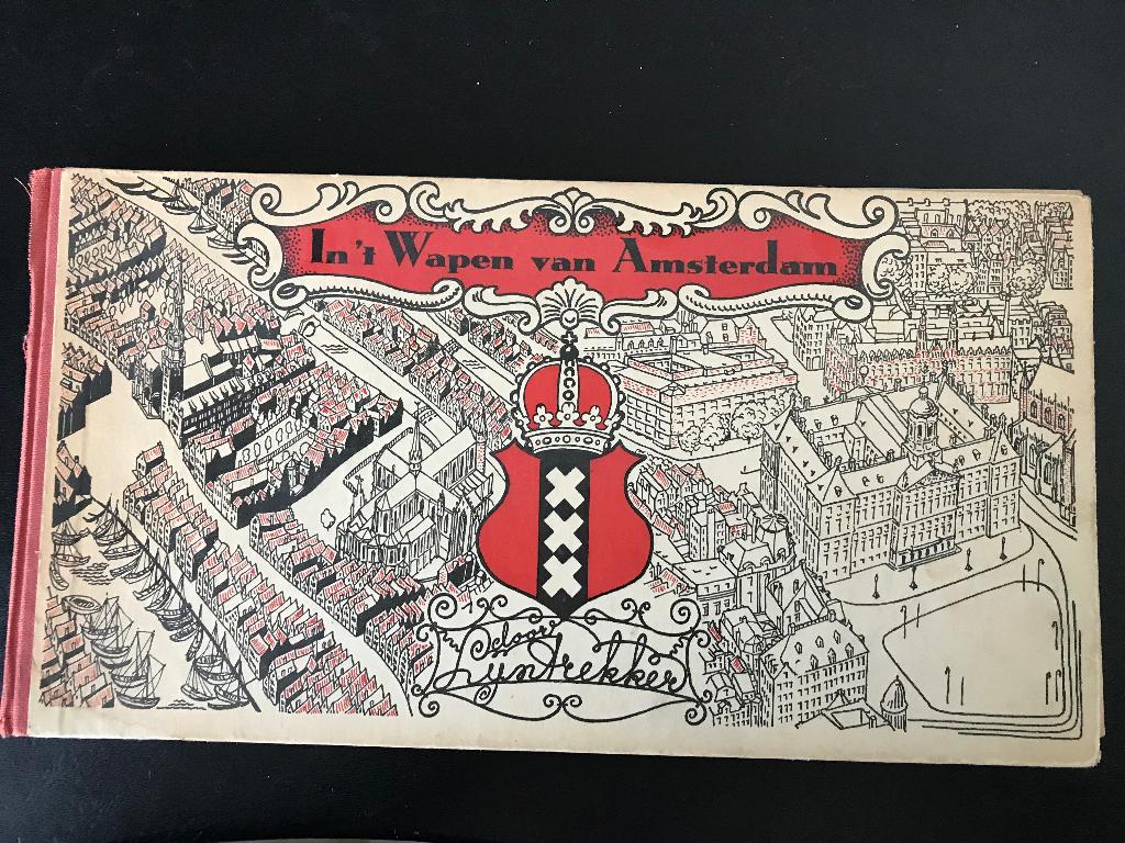 In't wapen van Amsterdam volkstkranttekeningen, Antiek en Kunst, Ophalen, Overige materialen