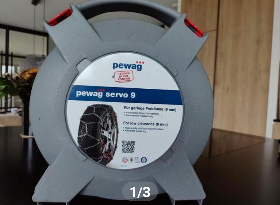 Pewag Servo 9 RS9 76 Sneeuwkettingen (2 stuks), Auto diversen, Ophalen, Zo goed als nieuw