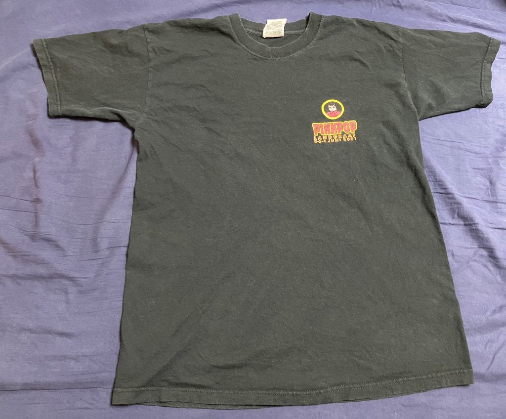 Pinkpop 2001 t-shirt - maat M, Ophalen of Verzenden, Gebruikt, Kleding
