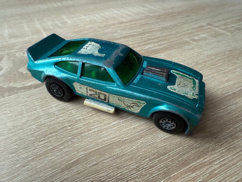 Ford Mustang Matchbox K 60 1976 Speed Kings, Ophalen of Verzenden, Gebruikt, Auto