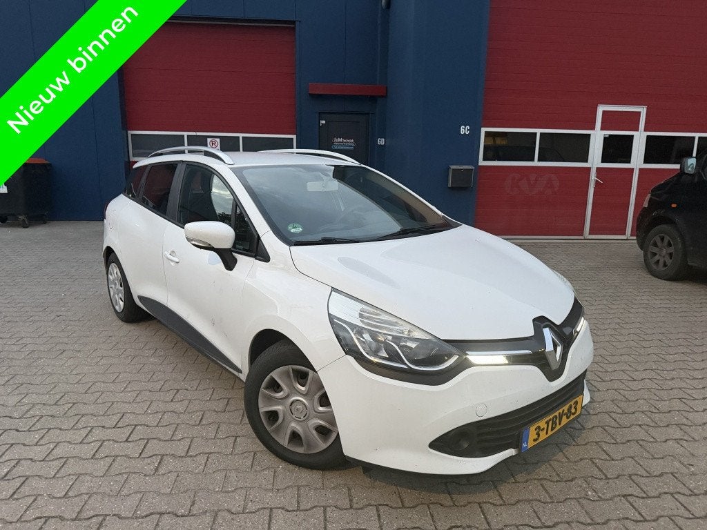 Renault Clio Estate 1.5 dCi Estate Navi|Clima|Sensoren|Cruis, Auto's, Euro 5, Gebruikt, 4 cilinders, Wit