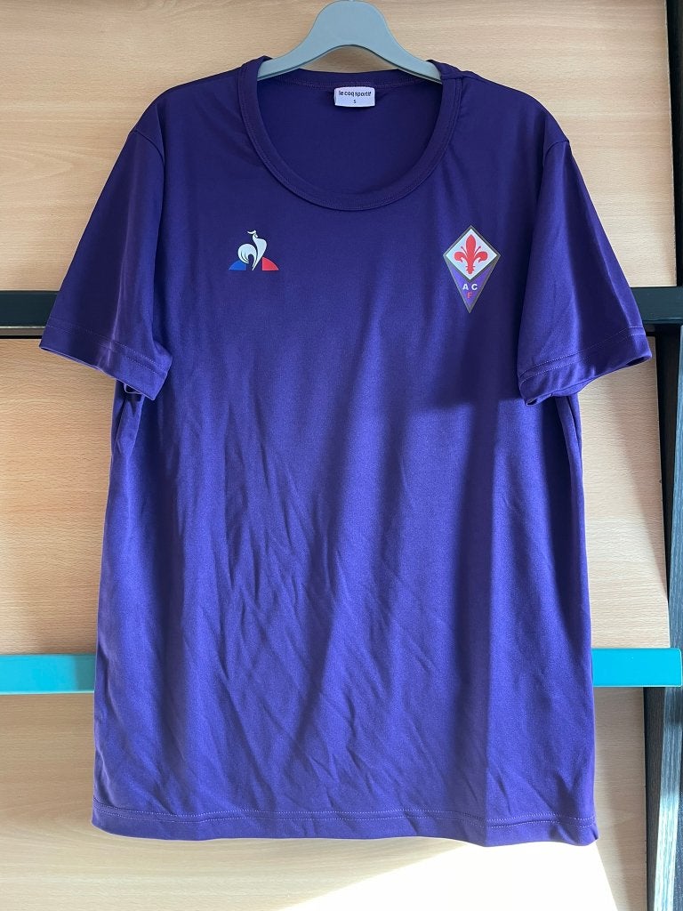 Fiorentina le coq Sportif Voetbalshirt Maat S Paars, Le Coq Sportif, Paars, Ophalen of Verzenden, Zo goed als nieuw