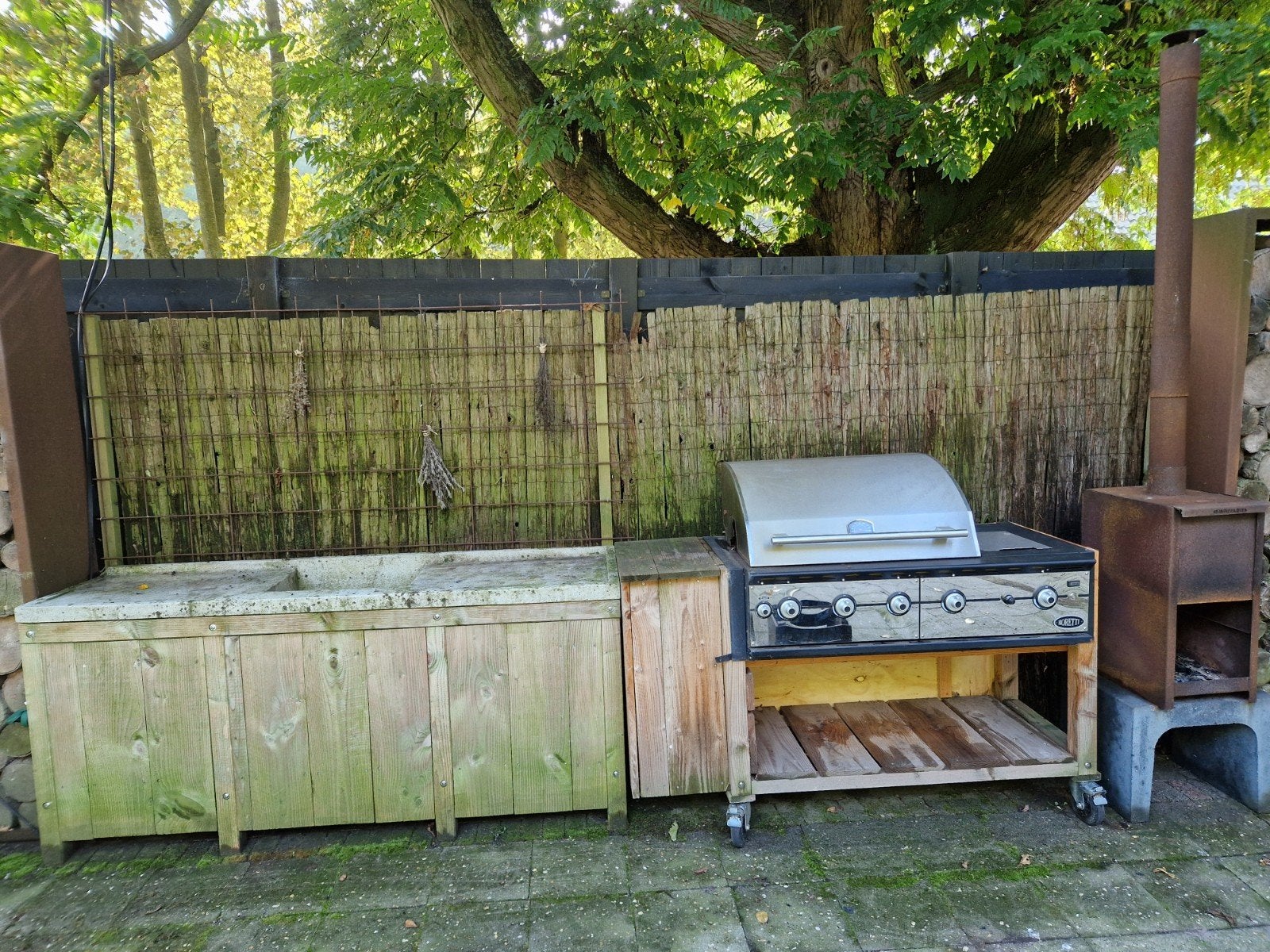 Boretti Gas BBQ en Buitenkeuken, Ophalen, Gebruikt, Boretti, Gas