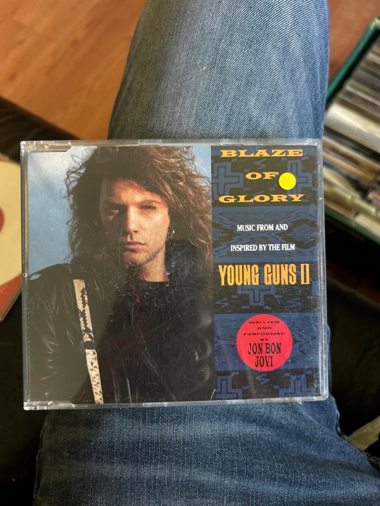 Jon Bon Jovi - Blaze of Glory CD (Young Guns II Soundtrack), Ophalen of Verzenden, Gebruikt
