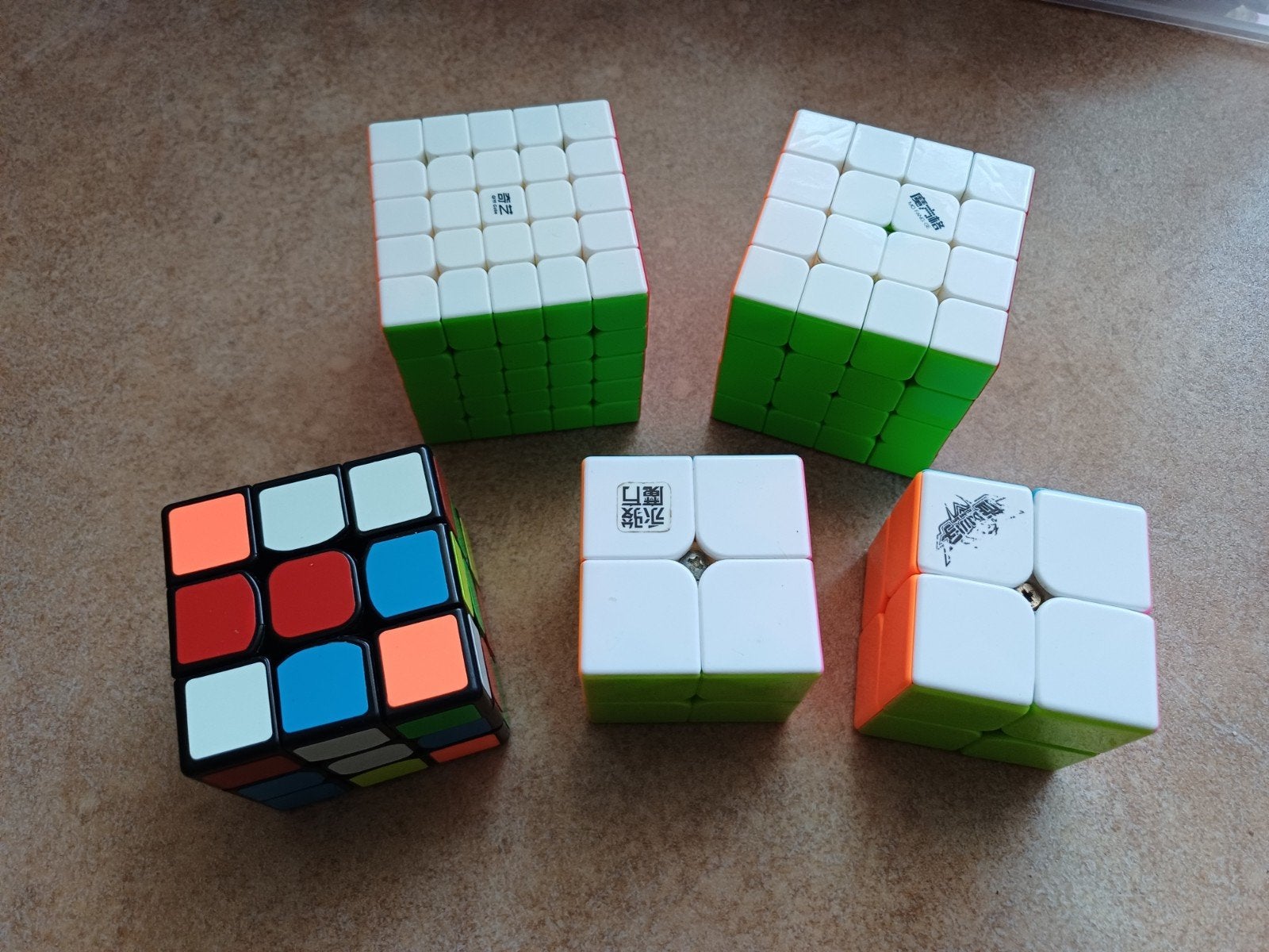 Verzameling speedcubes & Rubik's kubussen, Ophalen of Verzenden, Minder dan 500 stukjes, Rubik's of 3D-puzzel