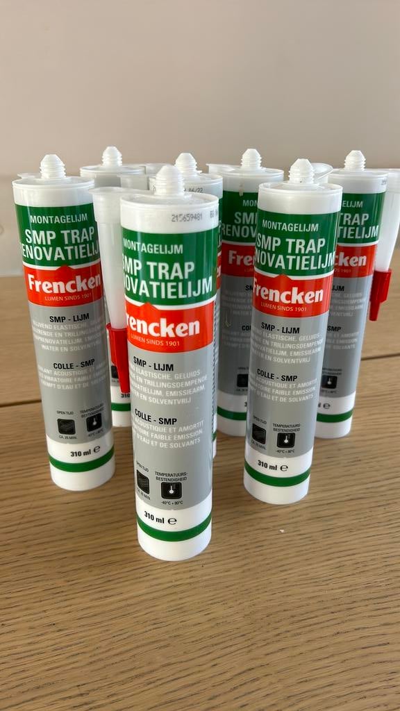 SMP trap renovatielijm, Ophalen of Verzenden, Zo goed als nieuw, Overige materialen, 15 m² of meer