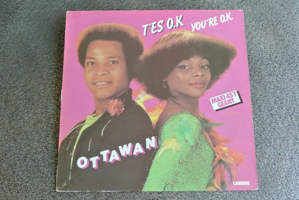 Ottawan ‎– T'es OK / You're OK (12''), Cd's en Dvd's, Vinyl Singles, Originele persing, Ophalen of Verzenden, Zo goed als nieuw