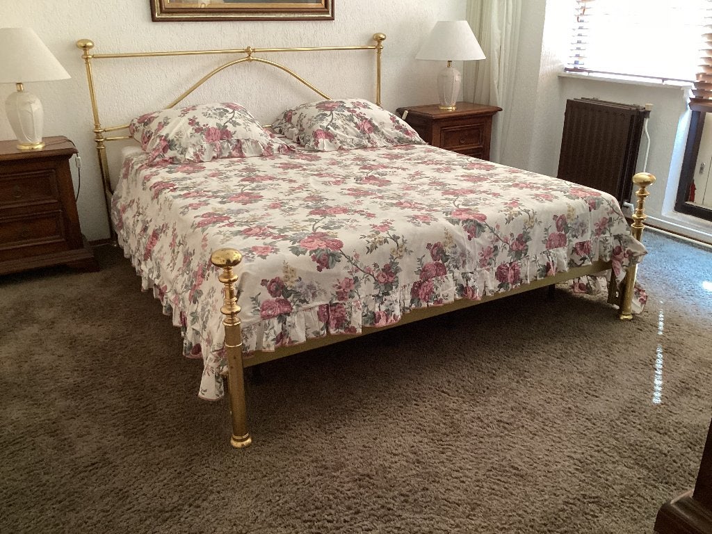 Messing bedframe Lits jemeaux - ophalen tot 25 juli, Huis en Inrichting, Slaapkamer | Bedden, Ophalen, Overige materialen, Gebruikt
