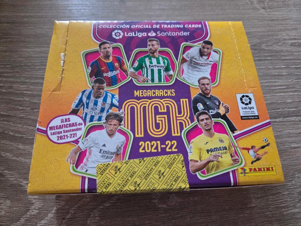 Panini Megacracks LaLiga Santander 2021-2022 Trading Cards, Ophalen of Verzenden, Nieuw, Buitenlandse clubs, Poster, Plaatje of Sticker