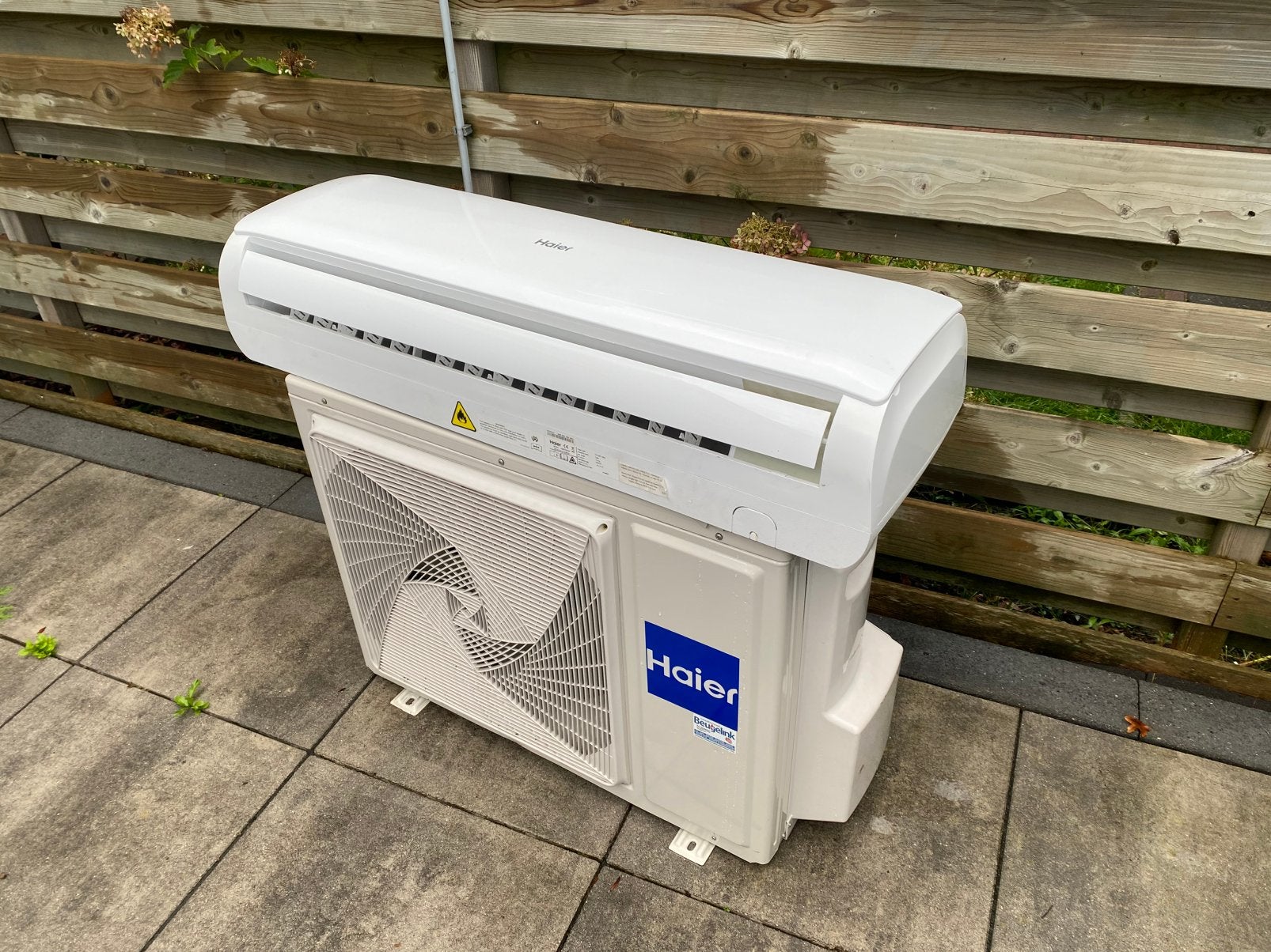 Haier airco 7 kw defect voor onderdelen, Witgoed en Apparatuur, Ophalen, 3 snelheden of meer, Niet werkend, Afstandsbediening