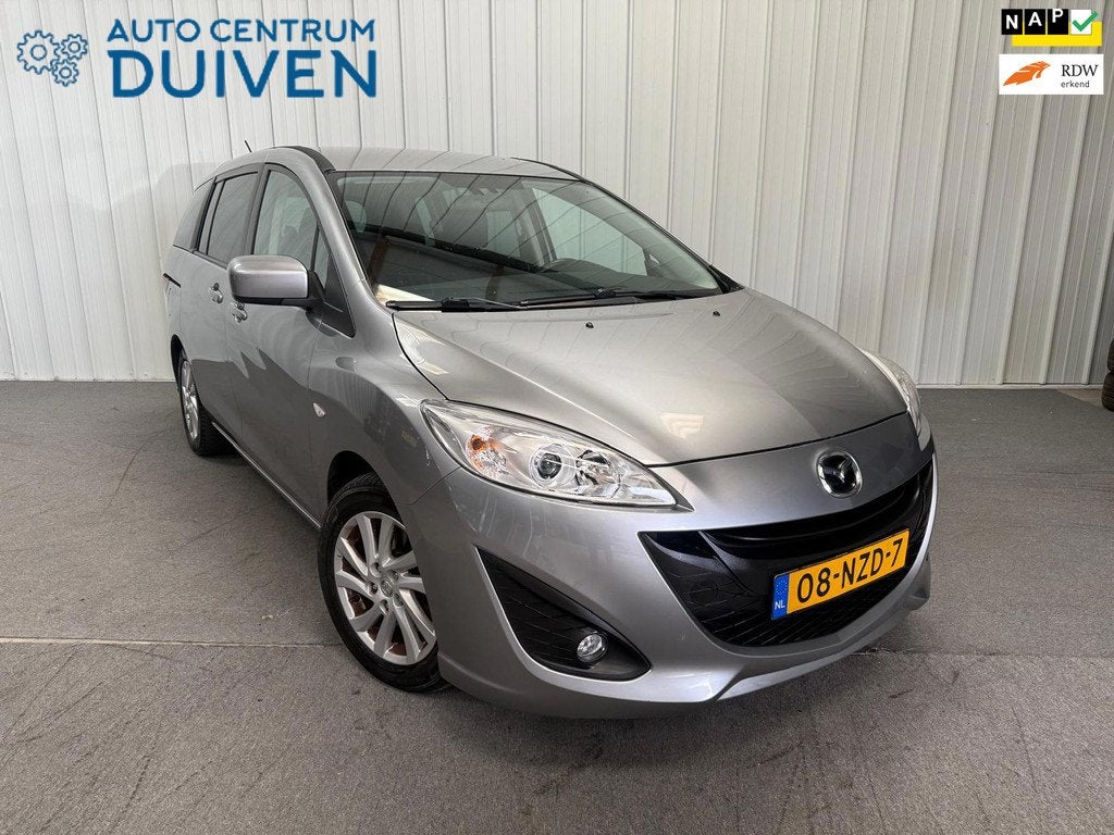 Mazda 5 1.8 TS+ | Dealer Onderhouden | Nieuw APK | 2e EIG, Auto's, Mazda, Voorwielaandrijving, Euro 5, Stof, Gebruikt
