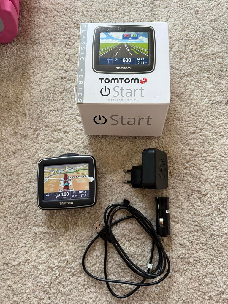 TomTom Start Navigatie Western Europe, Ophalen of Verzenden, Gebruikt
