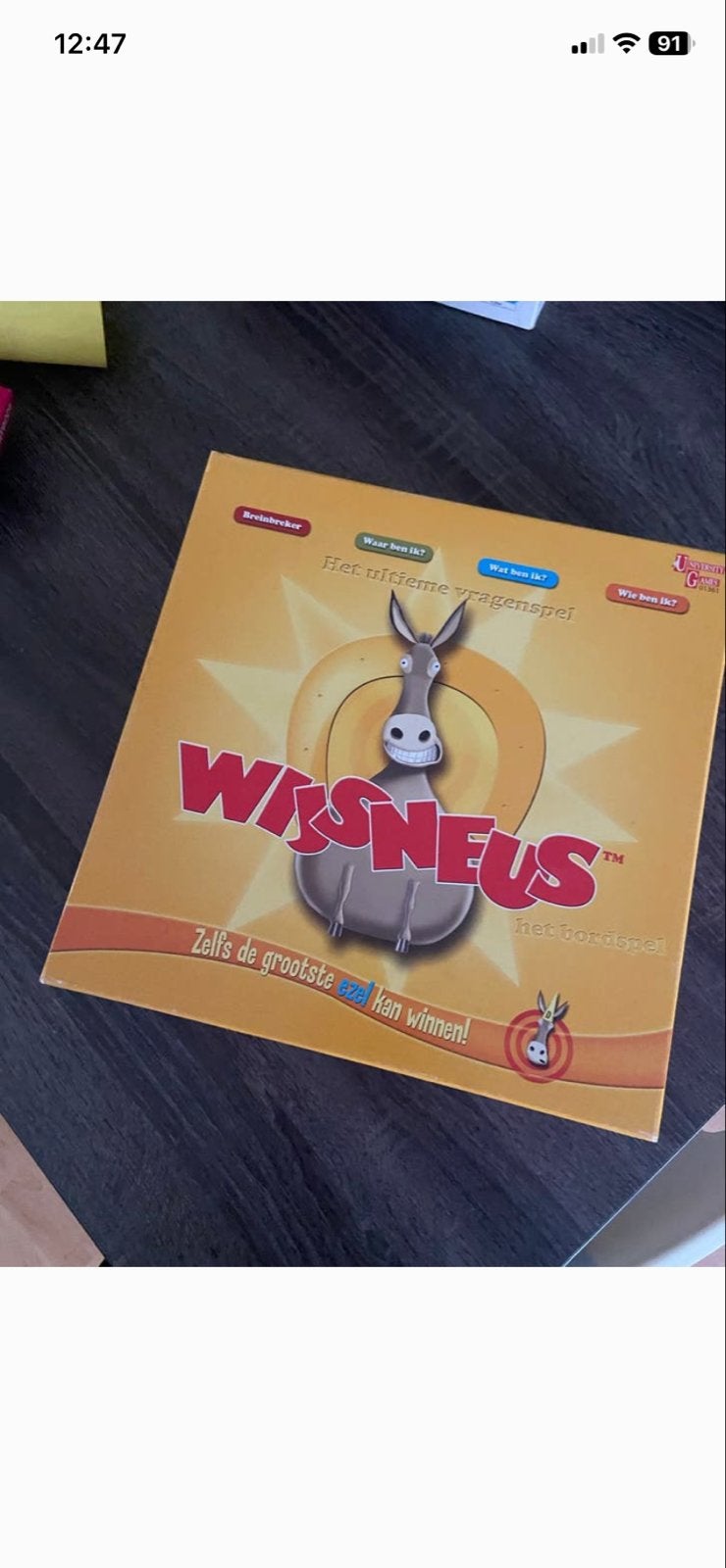 Wissneus: Het Ultieme Vragenspel - Bordspel, Ophalen, Zo goed als nieuw