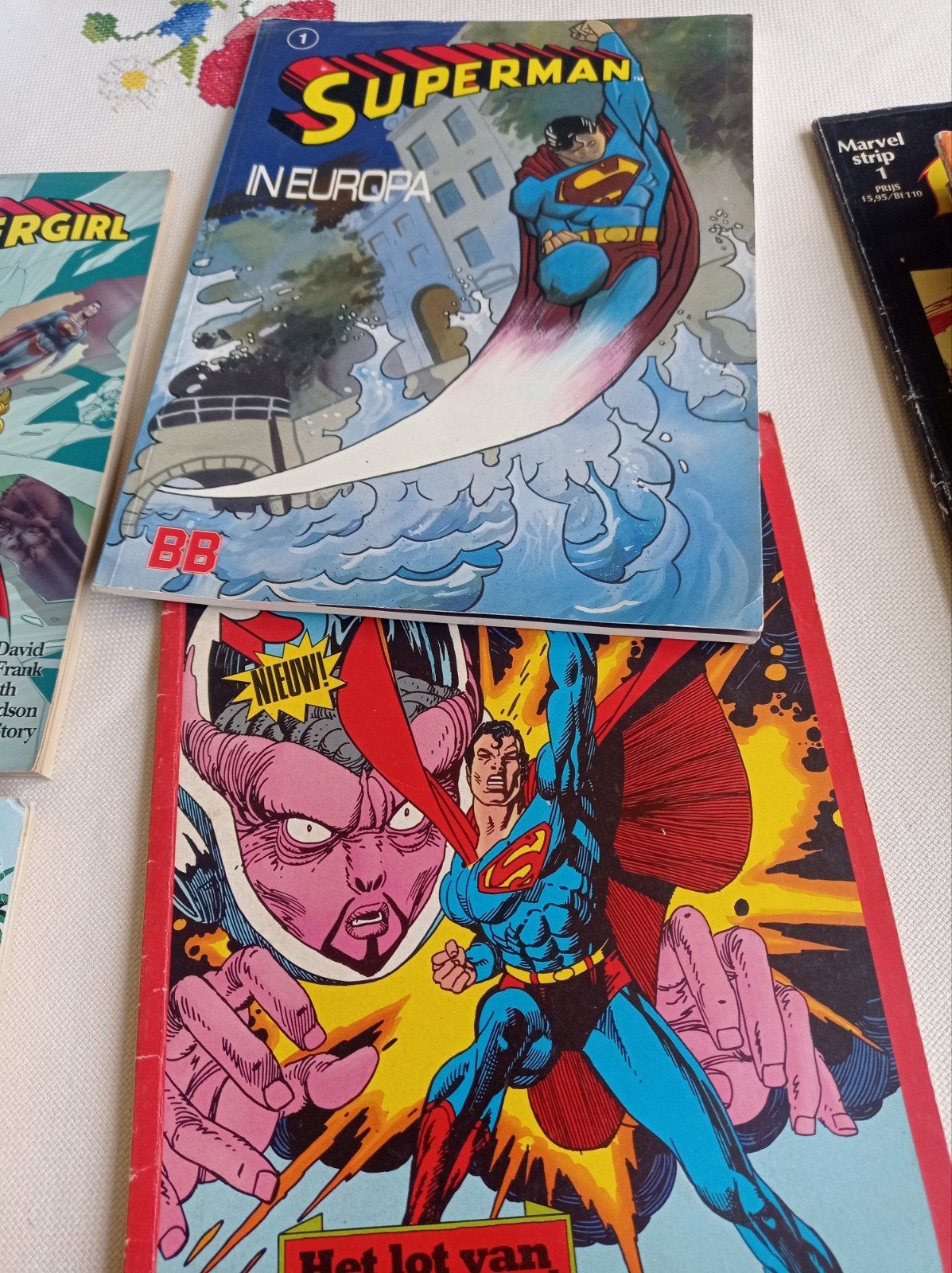 Superman en Supergirl Comics - Div.uitgaven, Meerdere comics, Ophalen of Verzenden, Gelezen, Amerika