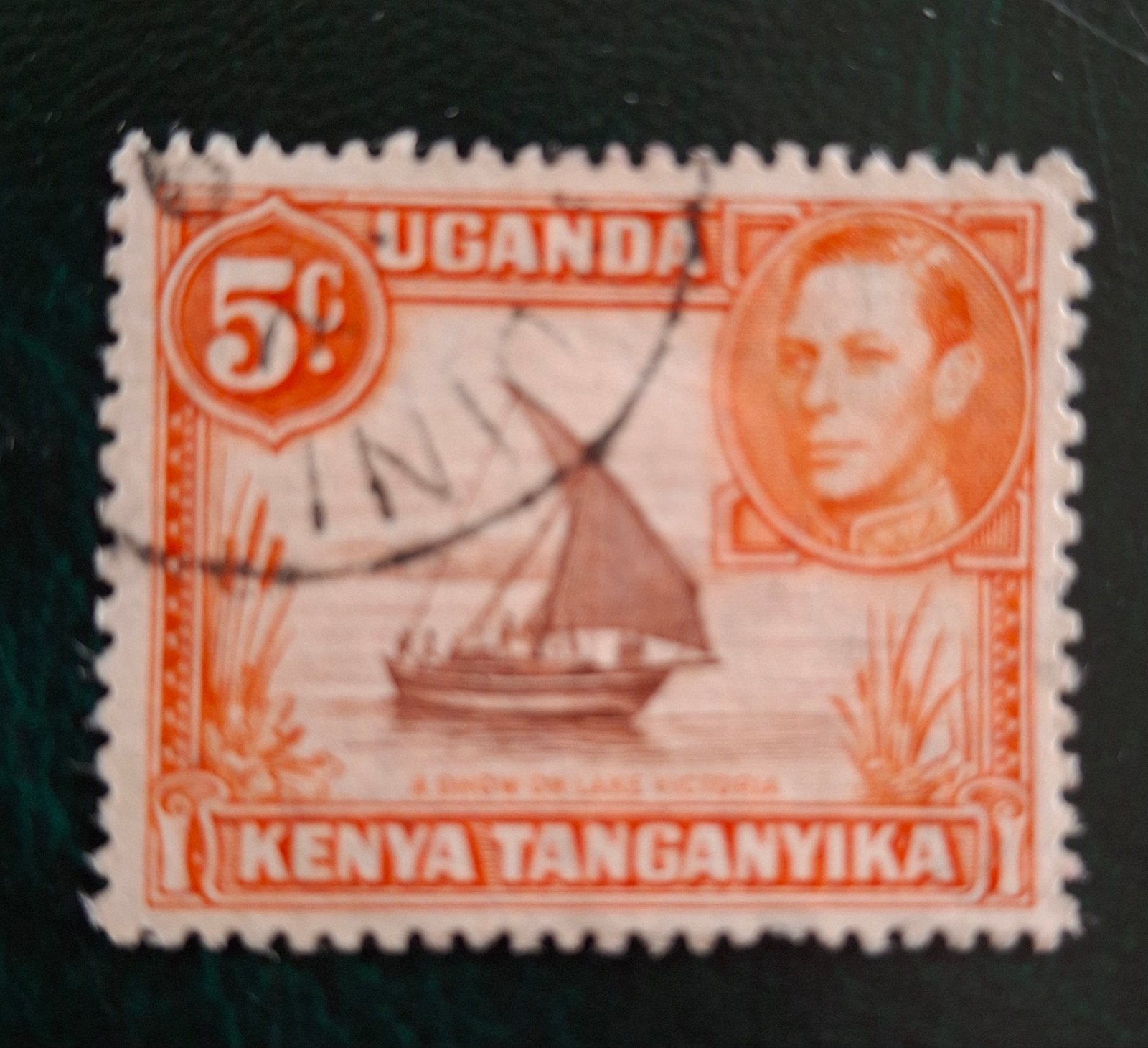 Engelse kolonie Kenya Uganda Tang S.G. 133 gebruikt, Verzenden