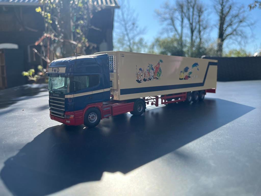 TEKNO SCANIA 144 Topline FWD, Ophalen of Verzenden, Zo goed als nieuw, Bus of Vrachtwagen, Tekno
