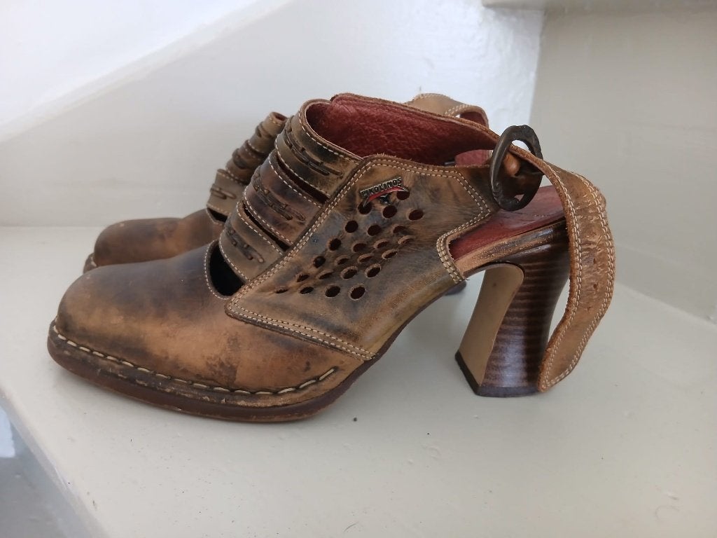 dames schoenen Picolino's maat 36 en 37, Kleding | Dames, Schoenen met lage hakken, Bruin, Ophalen of Verzenden, Zo goed als nieuw