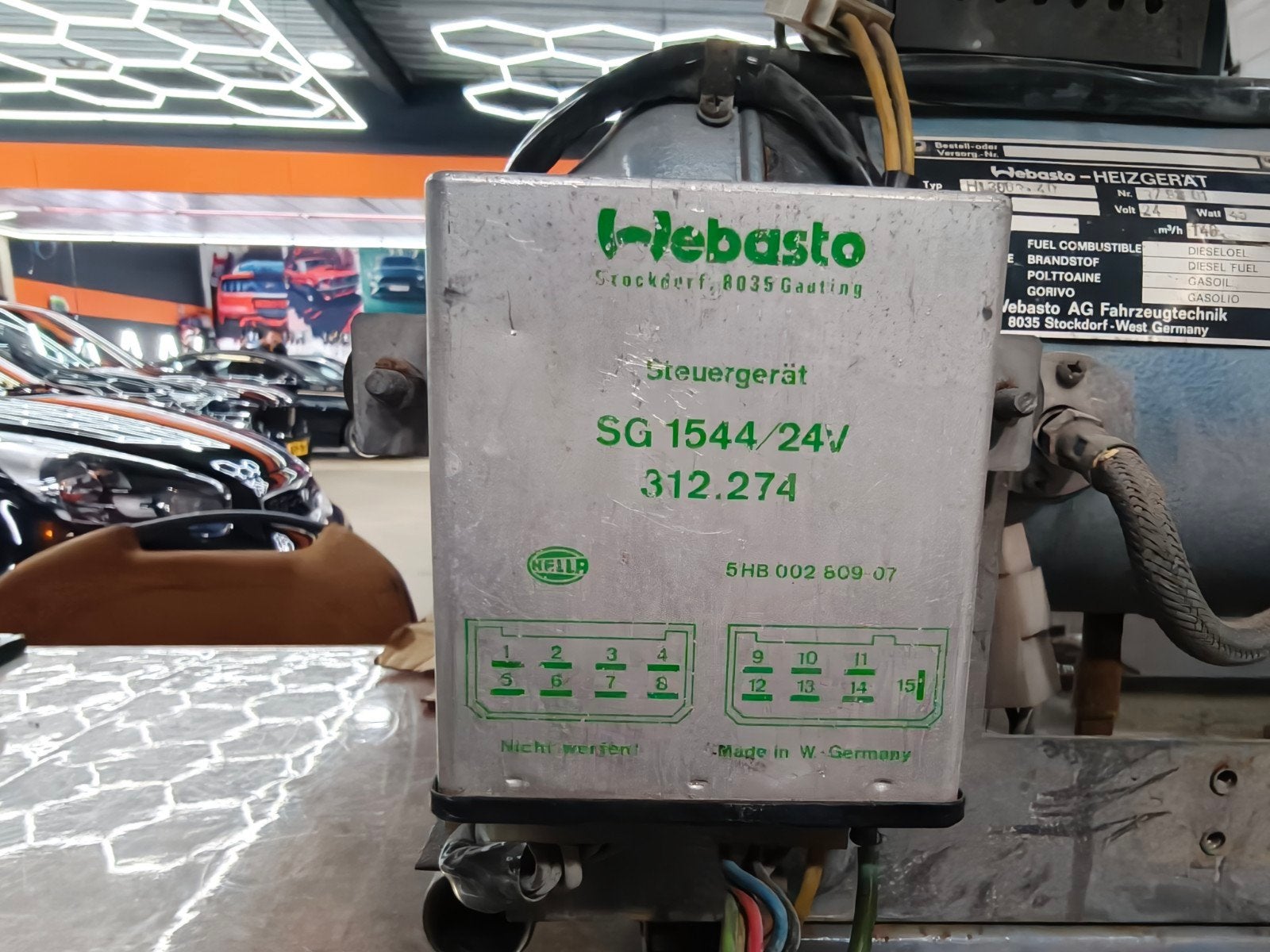 Webasto H1300240 Standkachel 24V Diesel - Gebruikt, Ophalen of Verzenden, Gebruikt, Universele onderdelen