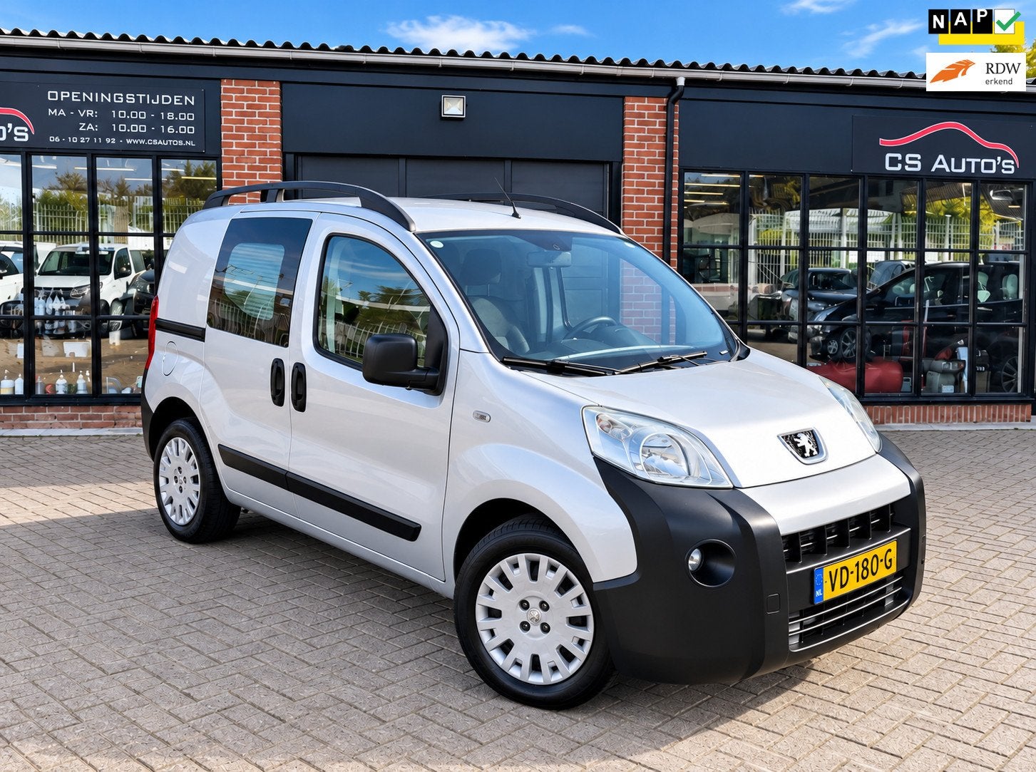 Peugeot Bipper 1.3 HDi|2013|airco|cruise.control, Voorwielaandrijving, Euro 5, Gebruikt, 4 cilinders