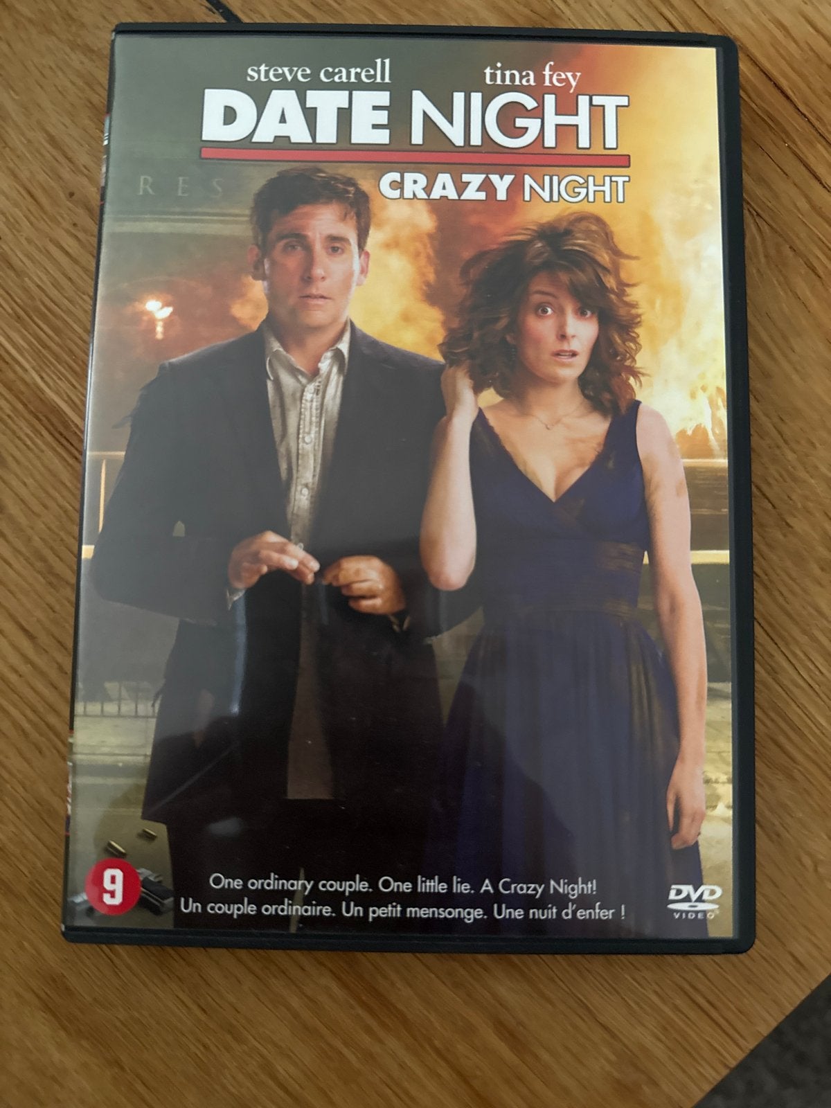 Date Night (Crazy Night) DVD - Steve Carell, Tina Fey, Nederlands, Vanaf 9 jaar, Ophalen of Verzenden, Actiekomedie