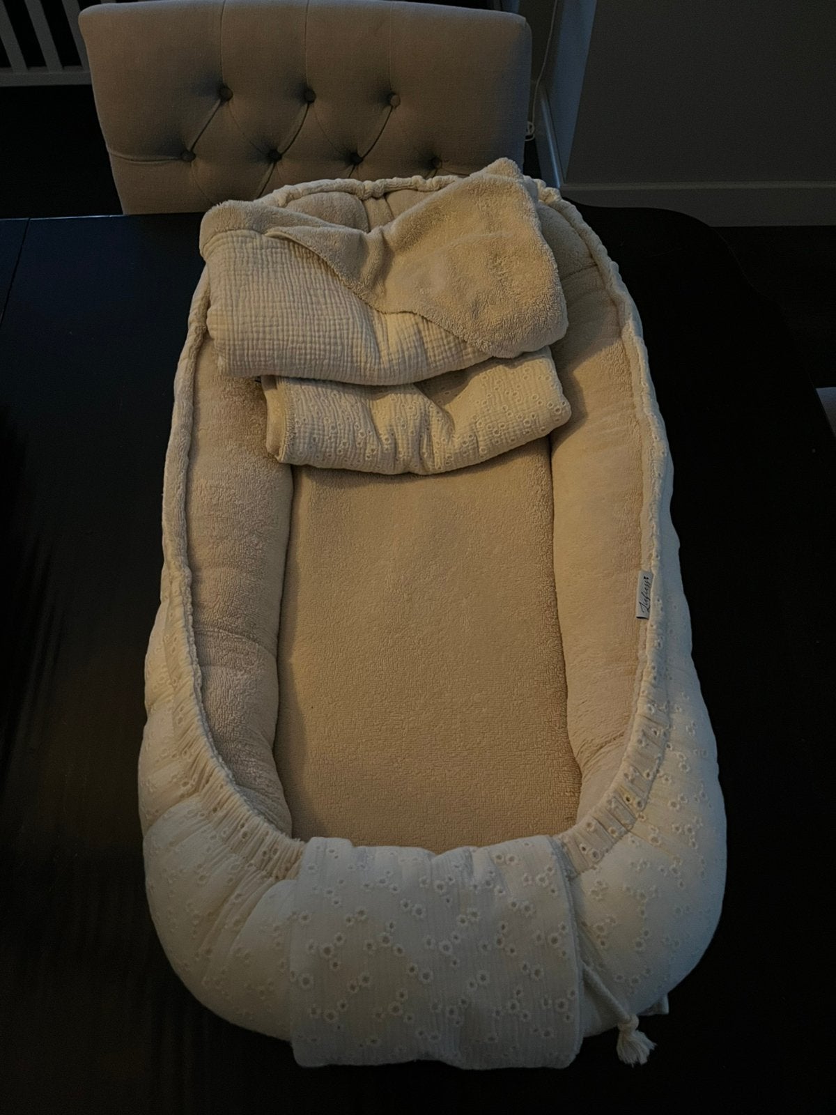 Babynestje van het merk liefiess, Kinderen en Baby's, Ophalen of Verzenden, Zo goed als nieuw