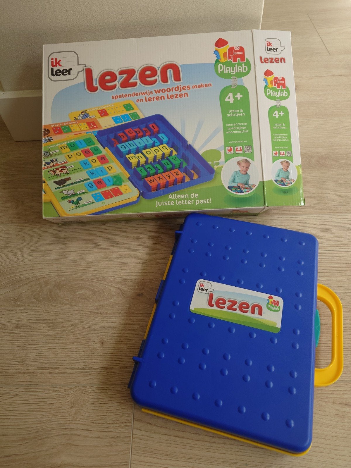 Jumbo Ik leer lezen - Spelenderwijs woorden maken, Ophalen of Verzenden, Zo goed als nieuw, Taal en Lezen